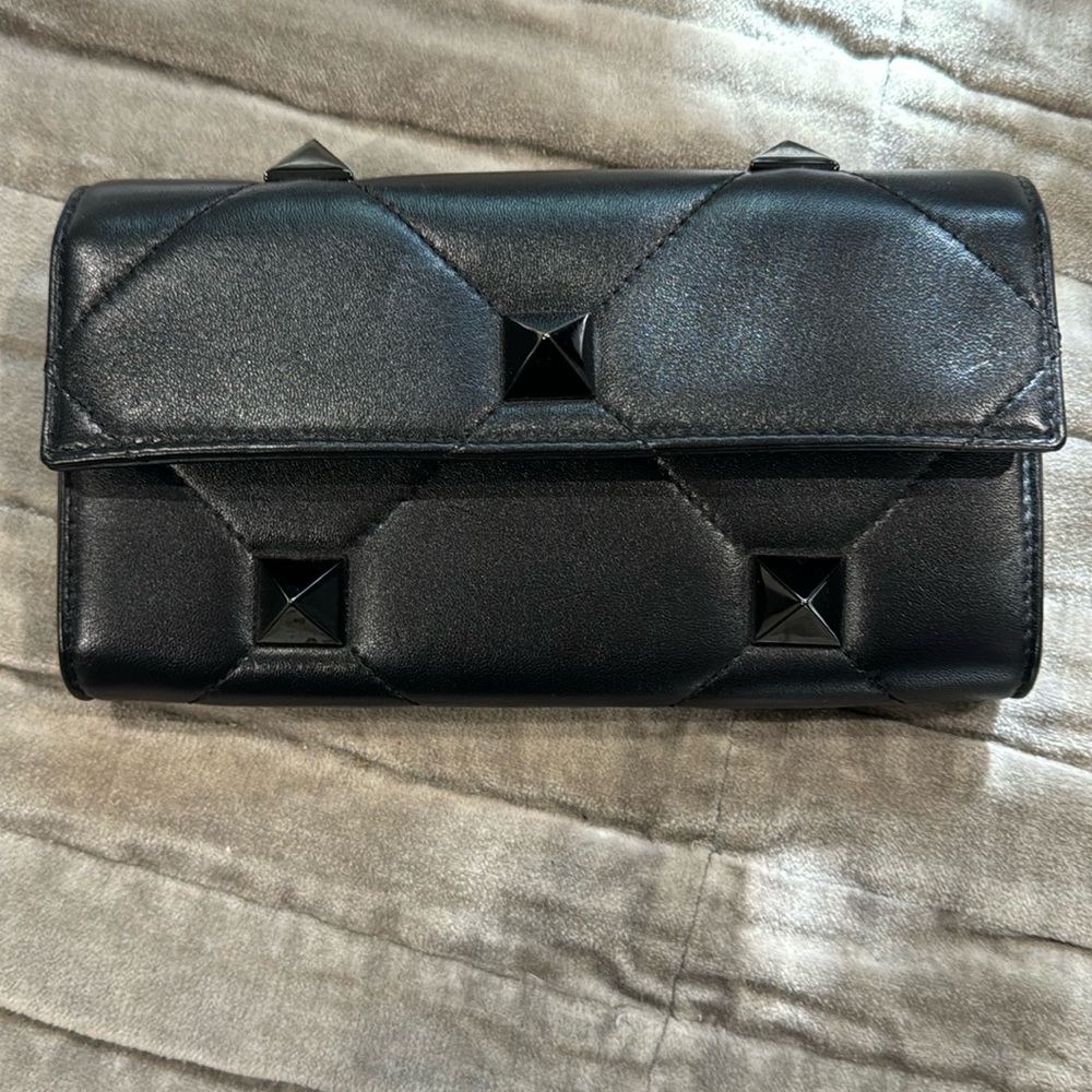 Valentino Garavani Women walletl leather  black new